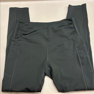 Dark Gray High-Waisted Leggings
